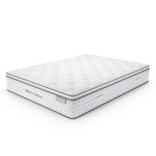 Diboll Fabric King Size Mattress In White - UK