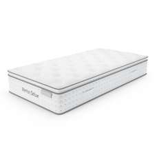 Diboll Fabric Single Mattress In White - UK