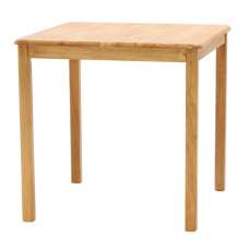 Douglas Wooden Dining Table In Natural - UK
