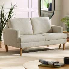 Dundee Fabric 2 Seater Sofa - Beige - UK