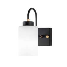Duzsuz Metal Wall Light in White and Black - UK