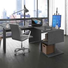 Elizabethtown Wooden Corner Laptop Desk In Report - UK