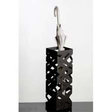 Ehrenberg Metal Criss Cross Style Umbrella Stand In Black - UK