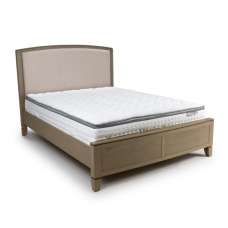 Elrono Wooden Double Bed in Washed Oak - UK