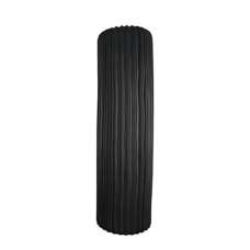 Fjord Ceramic Medium Decorative Vase In Matt Black - UK