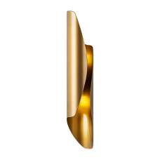 Flare Metal Wall Light in Gold - UK