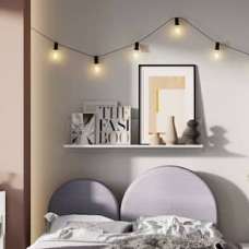 Fletcher Wooden Wall Shelf In White - UK