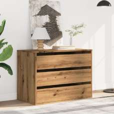 Fontana Wooden Chest Of 3 Drawers In Oak - UK