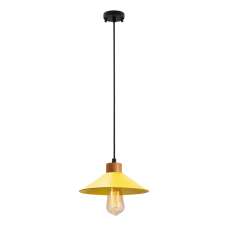 Givon Metal Ceiling Pendant Light in Yellow - UK