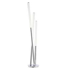 Glacier 3 Lights Bubble Acrylic Floor Lamp In Chrome - UK