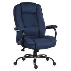 Godley Fabric Home And Office Chair In Ink Blue - UK