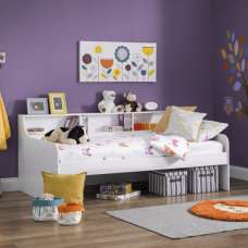 Gaetana Wooden Daybed In Matt White - UK