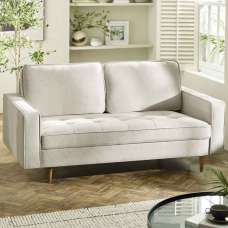 Haldrex Fabric 3 Seater Sofa in Beige - UK