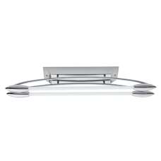 Harper LED 2 Light Small Flush Ceiling Light In Polished Chrome - UK