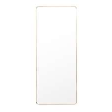 Hasselt Extra Large Wall Mirror In Gold Aluminium Frame - UK