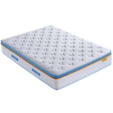 Hockley Fabric 2000 Pocket Double Mattress In White - UK