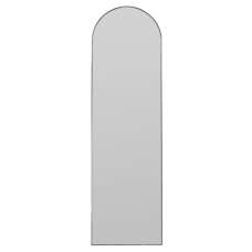 Hurstan Arch Leaner Mirror In Black Frame - UK