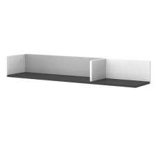 Indio Kids Wooden Wall Shelf Wide In Matt White - UK