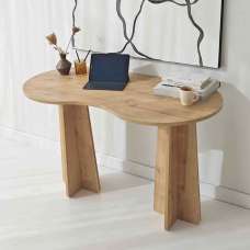Infini Wooden Laptop Desk in Sapphire Oak - UK