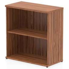 Ingle MFC Home And Office Bookcase With 2 Shelves In Walnut - UK