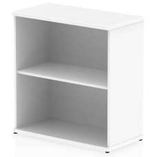 Ingle MFC Home And Office Bookcase With 2 Shelves In White - UK
