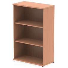 Ingle MFC Home And Office Bookcase With 3 Shelves In Beech - UK