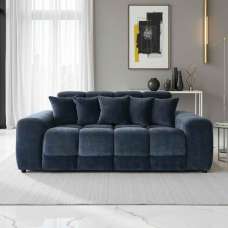 Jisaro Fabric 3 Seater Sofa in Natural - UK