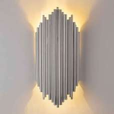 Kara Metal Wall Lamp in Chrome - UK