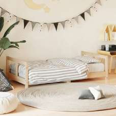Katonah 80x160cm Wooden Children Bed In Natural - UK