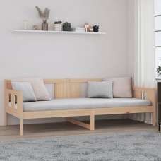 Kayin Pine Wood Single Day Bed In Natural - UK