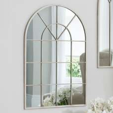 Kelfonia Wall Bedroom Mirror In Vintage Cream Frame - UK