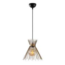 Kirpi Metal Ceiling Pendant Light in Gold and Black - UK
