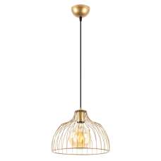 Kozan Metal Ceiling Pendant Light in Gold - UK