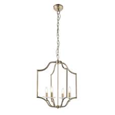Lainey 4 Lights Ceiling Pendant Light In Antique Brass - UK