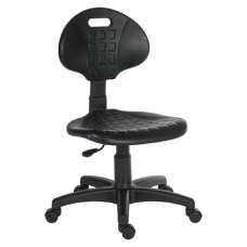 Lansing PU Leather Home And Office Chair In Black - UK