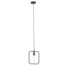 Lavish Iron 1 Pendant Light In Black And Copper - UK