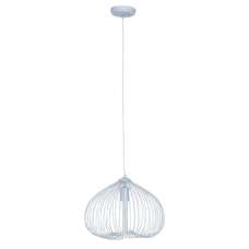 Lavish Iron 1 Pendant Light In Silver - UK