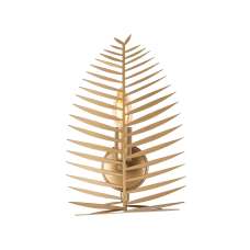 Leaf Metal Wall Light in Gold - UK