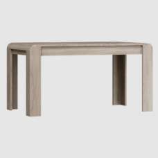 Lecco Extendable Wooden Dining Table In Sonoma Oak - UK