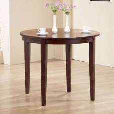 Leica Wooden Extending Dining Table in Mahogany - UK