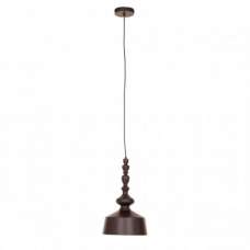 Lena Iron Pendant Light In Matte Black - UK