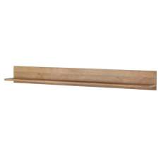 Leon Wooden Wall Shelf In Riviera Oak - UK