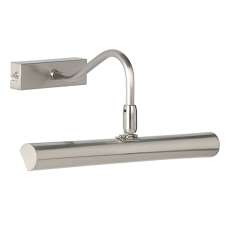 Linton LED 2 Lights Wall Light In Satin Chrome - UK