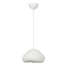 Lora Small Metal Ceiling Pendant Light in White - UK