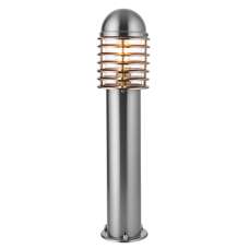 Louvre Outdoor Post In Polished Stainless Steel - UK