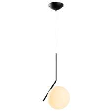 Luminar Metal Ceiling Pendant Light in Black and White - UK