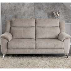 Mankato Fabric 3 Seater Sofa - Fossil - UK
