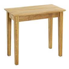 Maricopa Large Wooden End Table In Oak - UK