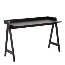 Marne Wooden Laptop Desk In Black - UK