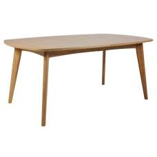 Marta Wooden Rectangular Dining Table In Oak - UK